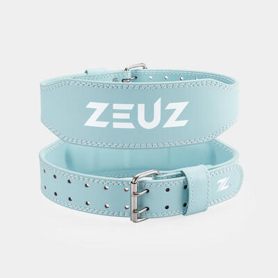 Zeuz lifting belt voor fitness & crossfit – gewichthefriem – blauw - maat s