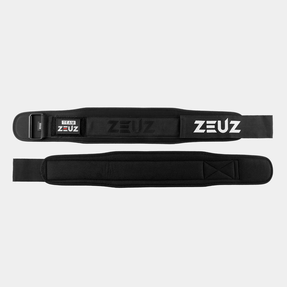 ZEUZ Gewichthefriem – Olympic Lifting belt - Gewichtheffen – Zwart - Maat XS 2/4