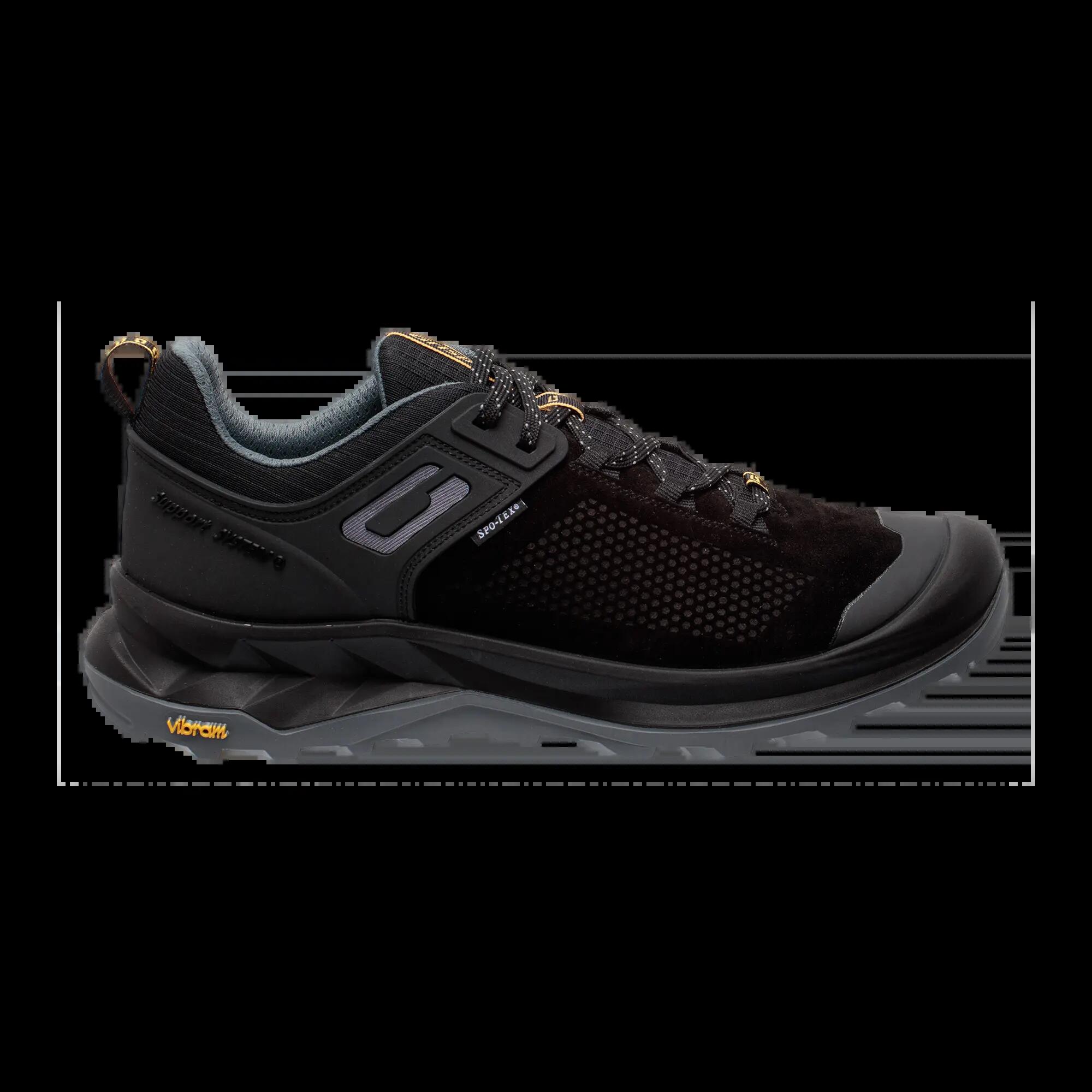 Discovery Low Wandelschoen Dames leren lage wandelschoenen Black 2/5