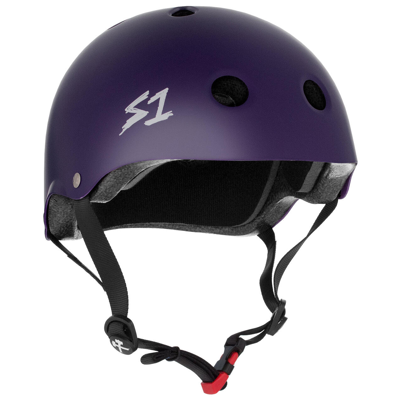 S1 MINI LIFER Helmet - Multi-Impact & High-Impact Certified - Matt Purple 1/3