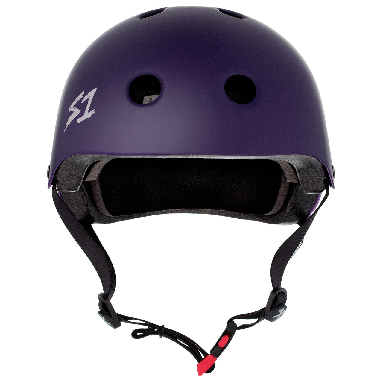 S1 MINI LIFER Helmet - Multi-Impact & High-Impact Certified - Matt Purple 2/3