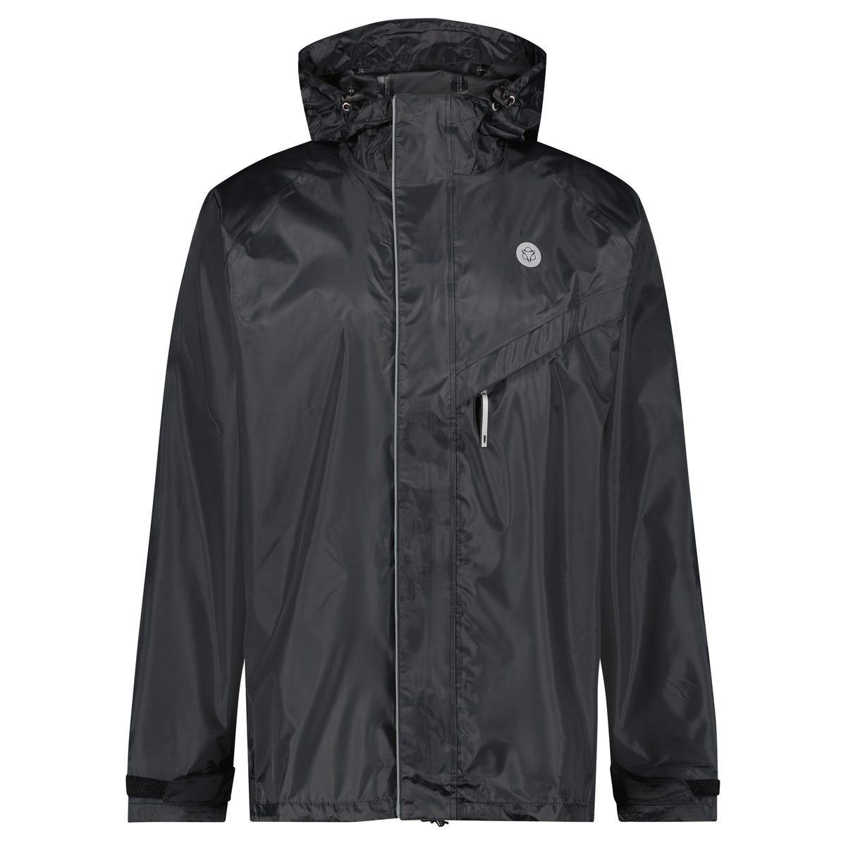 AGU Passat Basic Regenjacke Essential Schwarz L