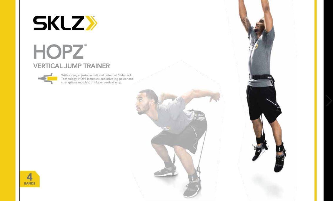 Correas de salto vertical HOPZ 2.0- entrenamiento deportivo- SKLZ 4/5