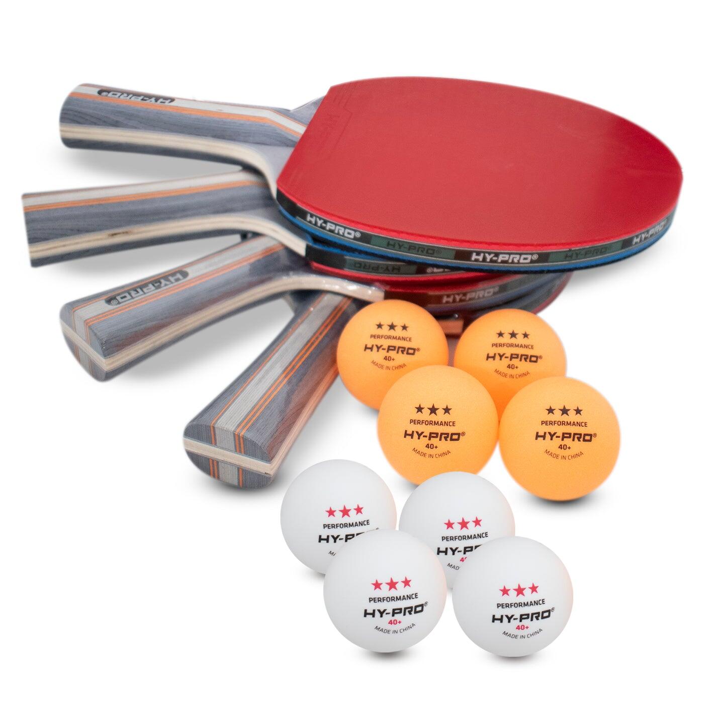 HY-PRO Hy-Pro 4 person Table Tennis Set with Bats