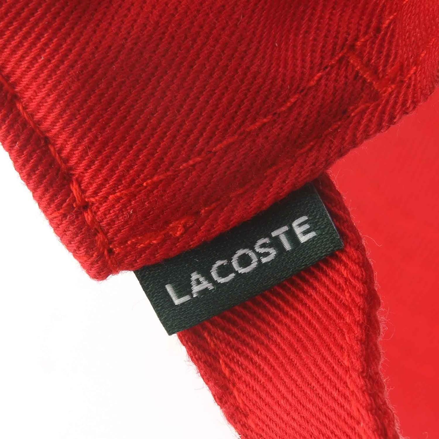 Unisex Adult Adjustable Cotton Twill Baseball Cap (Red) 4/4