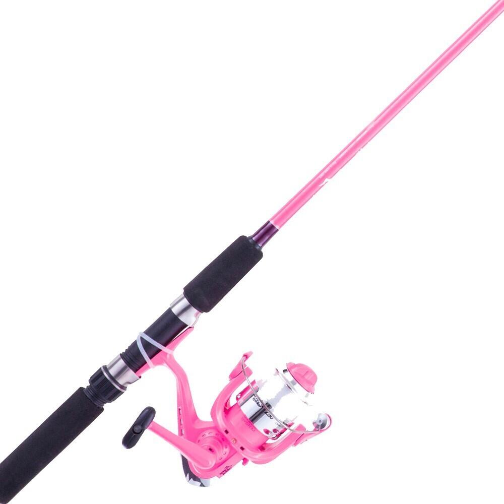 JARVIS WALKER Jarvis Walker 5ft Junior Fishing Rod LED Pink Combo
