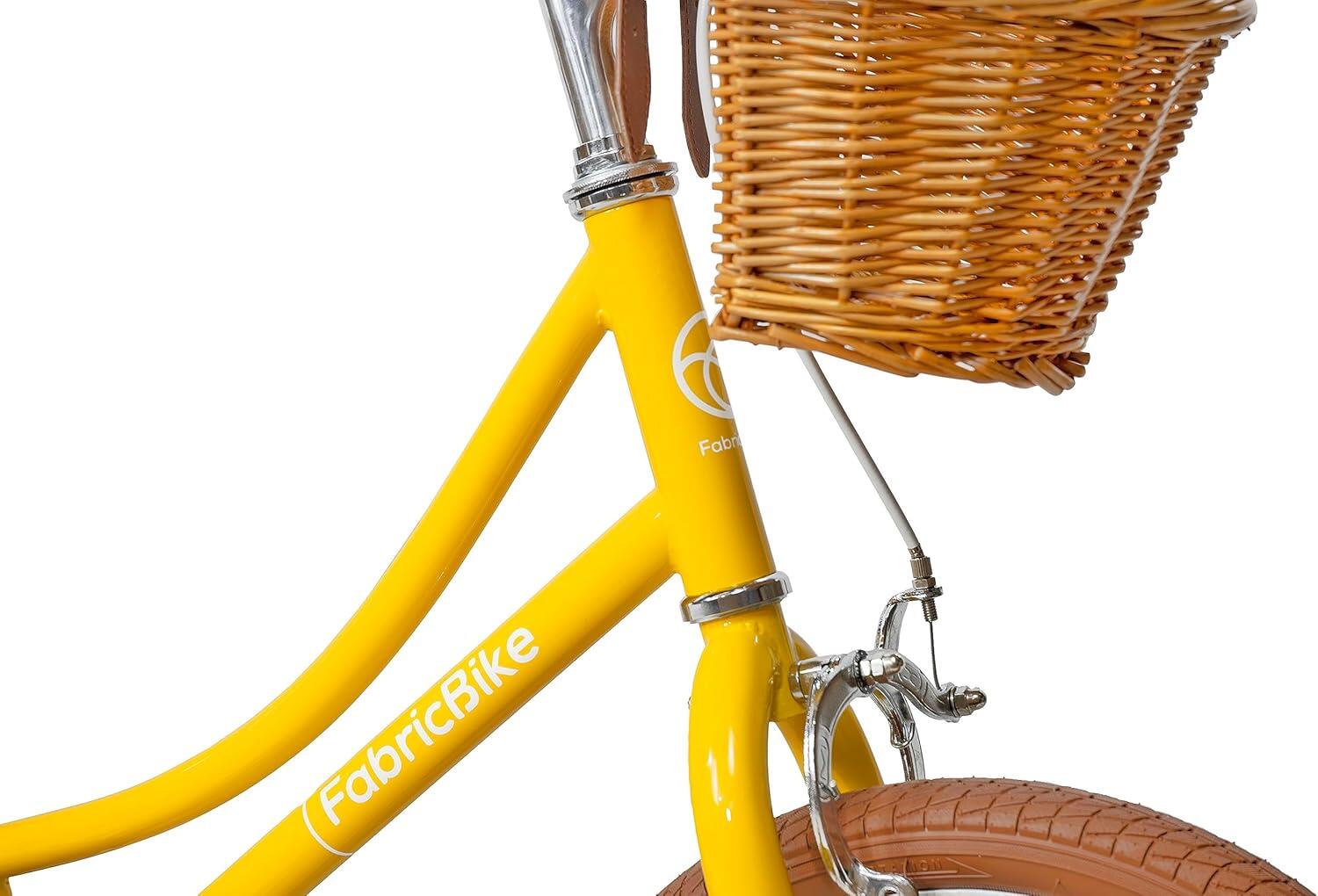 FABRICBIKE Kids Classic - Vélo à pédales 16" pour enfants, 3-7 ans. Honey 4/6
