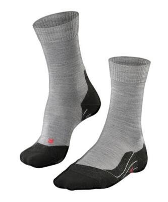 Tk5 wandelsokken heren wollen sokken light grey