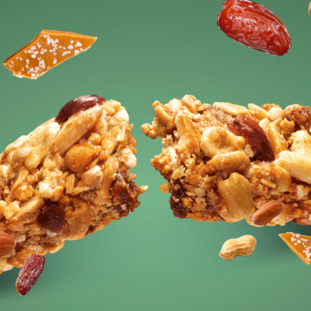 EAT NATURAL - Barre céréales - cacahuètes & caramel - Boîte de 12 7/7