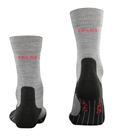 Chaussettes en laine pour hommes gris clair 7/7