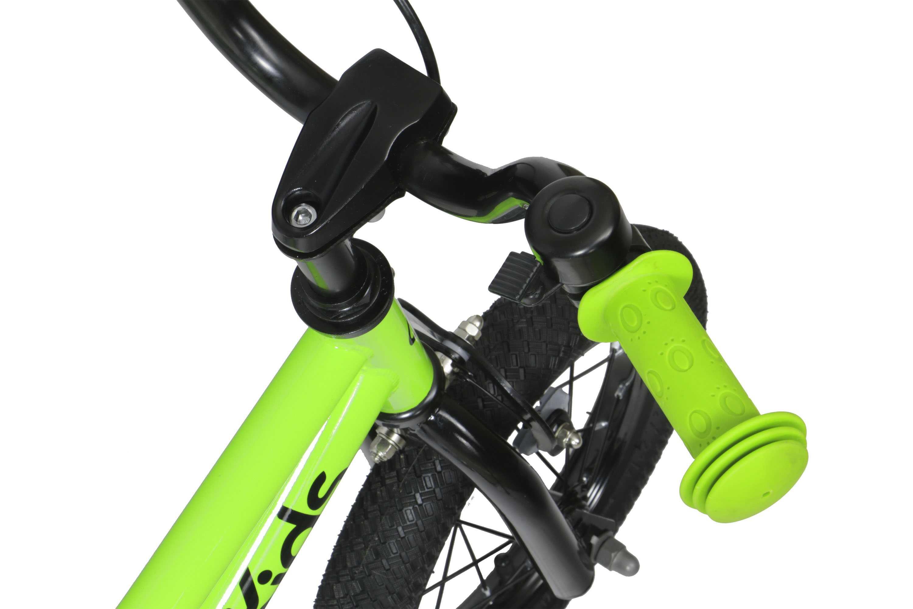 FABRICBIKE Kids - Vélo à pédales 16" pour enfants, 3-7 ans. Green 3/6