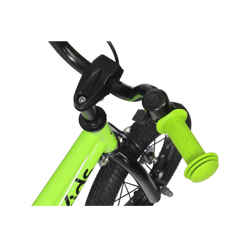 FABRICBIKE Kids 16'' – bicicletă cu pedale pentru copii 3-7 ani, Green