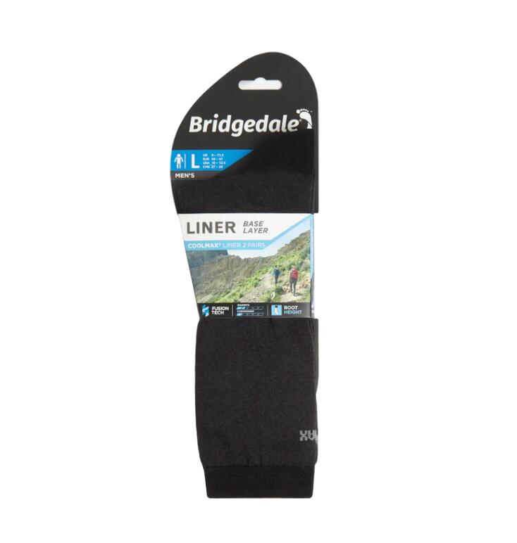 Chaussettes en laine pour hommes Noir 4/4