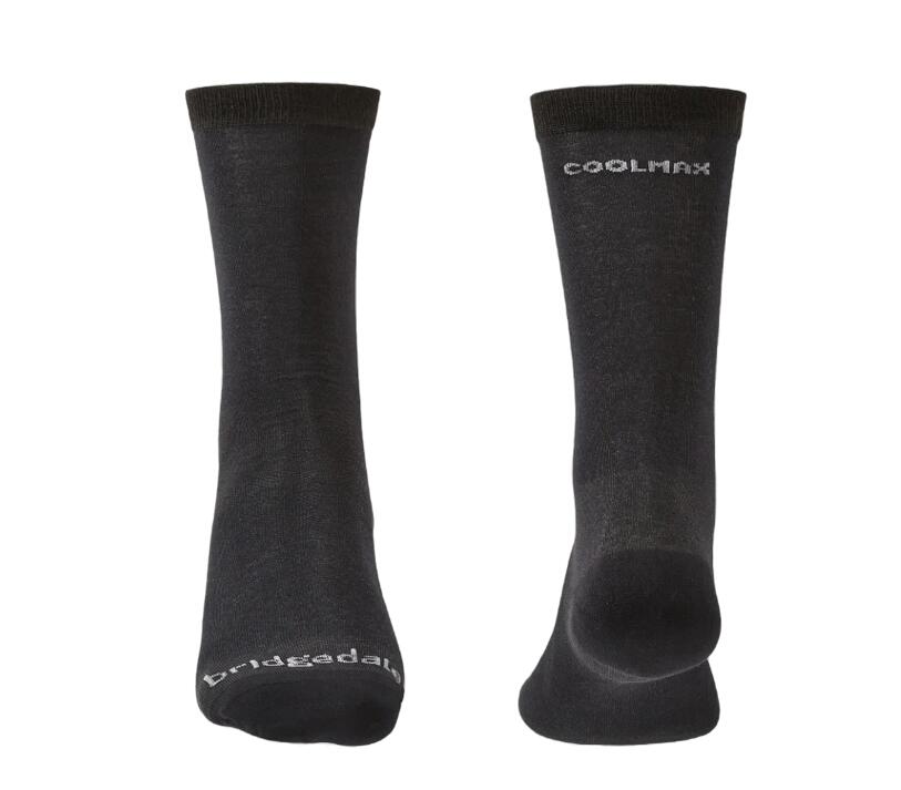 Chaussettes en laine pour hommes Noir 2/4