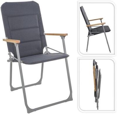 Duurzaam bamboehout opvouwbare tuin- en campingstoel – set van 4