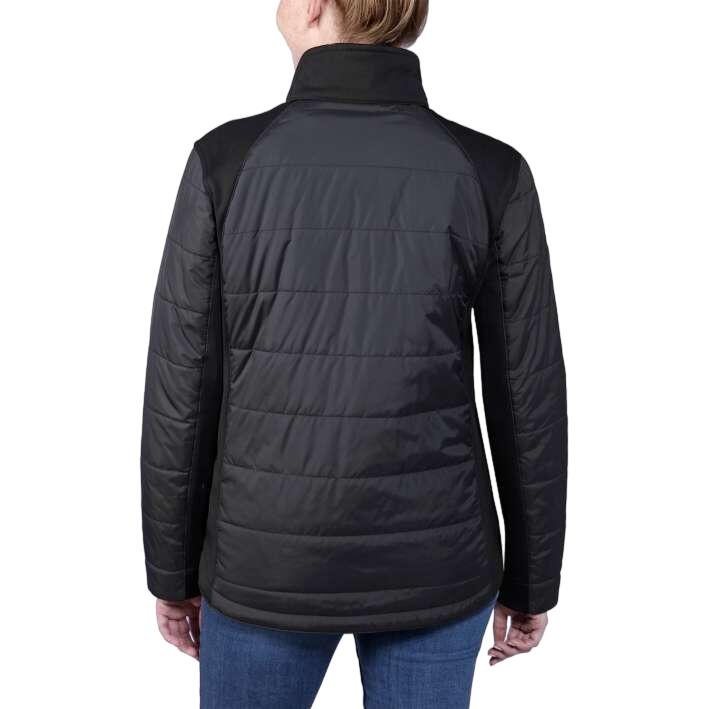 Rain Defender Relaxed Fit Winterjas Dames gevoerde jas Black 5/5
