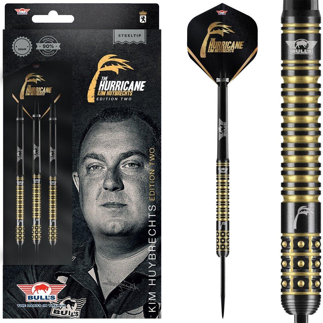 Bull's Kim Huybrechts 90% Black E2 Steeldarts 25g 2/2