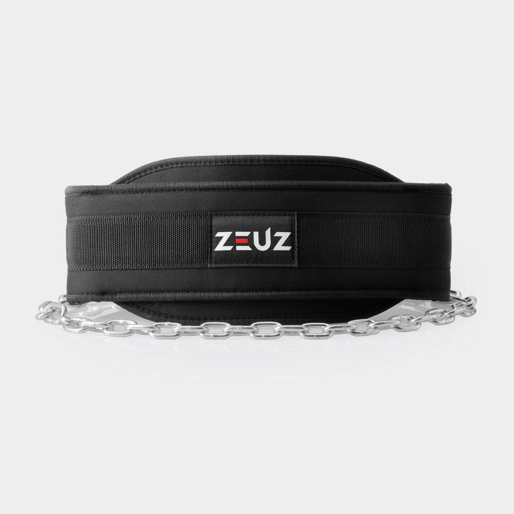 ZEUZ Dip belt – Dipping Gordel & Gewicht Riem – Zwart 2/5