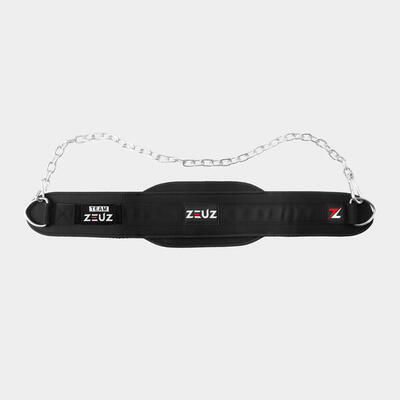 Zeuz dip belt - dipping gordel & gewicht riem – zwart