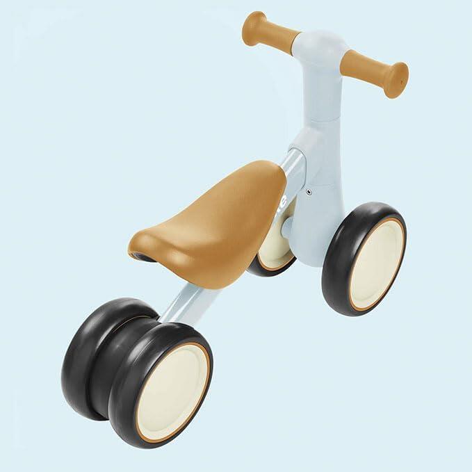 Walker - Vélo bébé sans pédales 10-24 mois, 4 roues. Blue 3/4