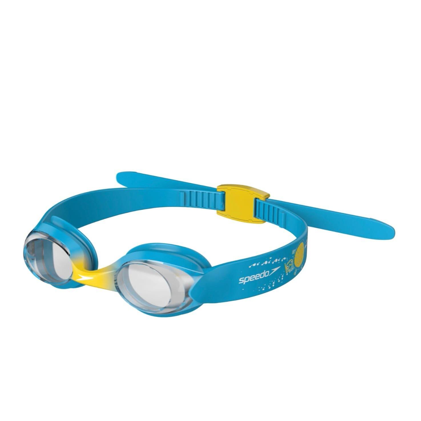Childrens/Kids Illusion Swimming Goggles (Turquoise) 1/3