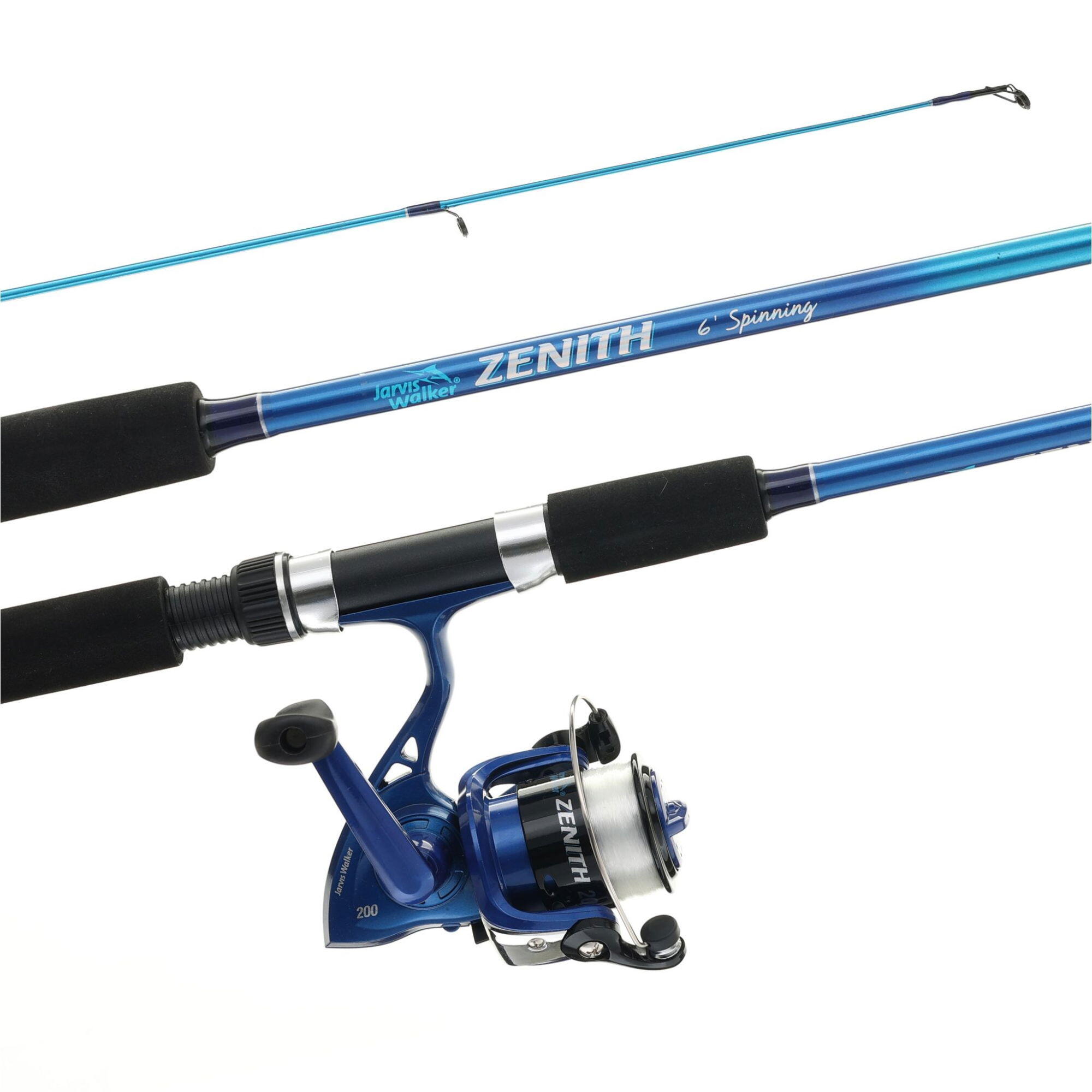 JARVIS WALKER Jarvis Walker Zenith Spin Combo Spinning Fishing Rod
