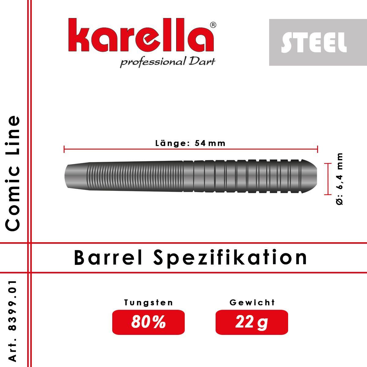 Karella - Steeldart - Comic Line CL-1 22 gr. 3/5