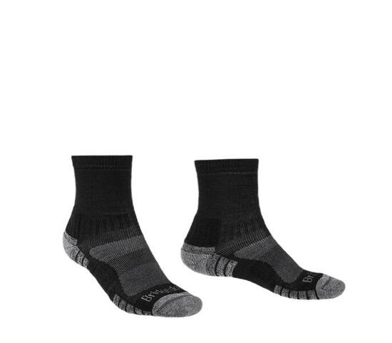 Lightweight Merino Performance 3/4 Crew M (822) Heren wollen sokken Black/Silver