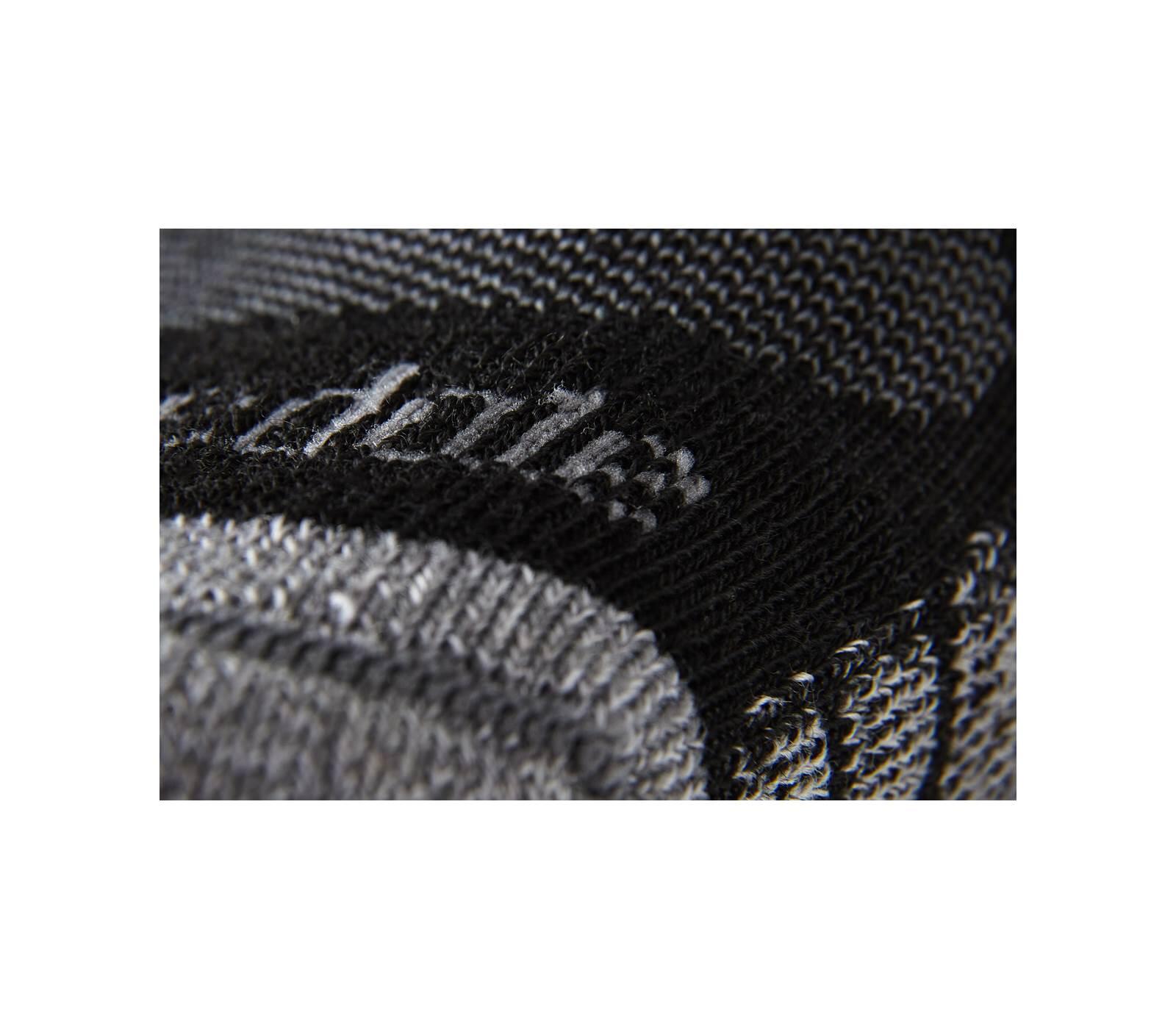 Wand socks Bridgedale Lightweight Merino Performance 3/4 Crew Zwart/Zilver 4/5
