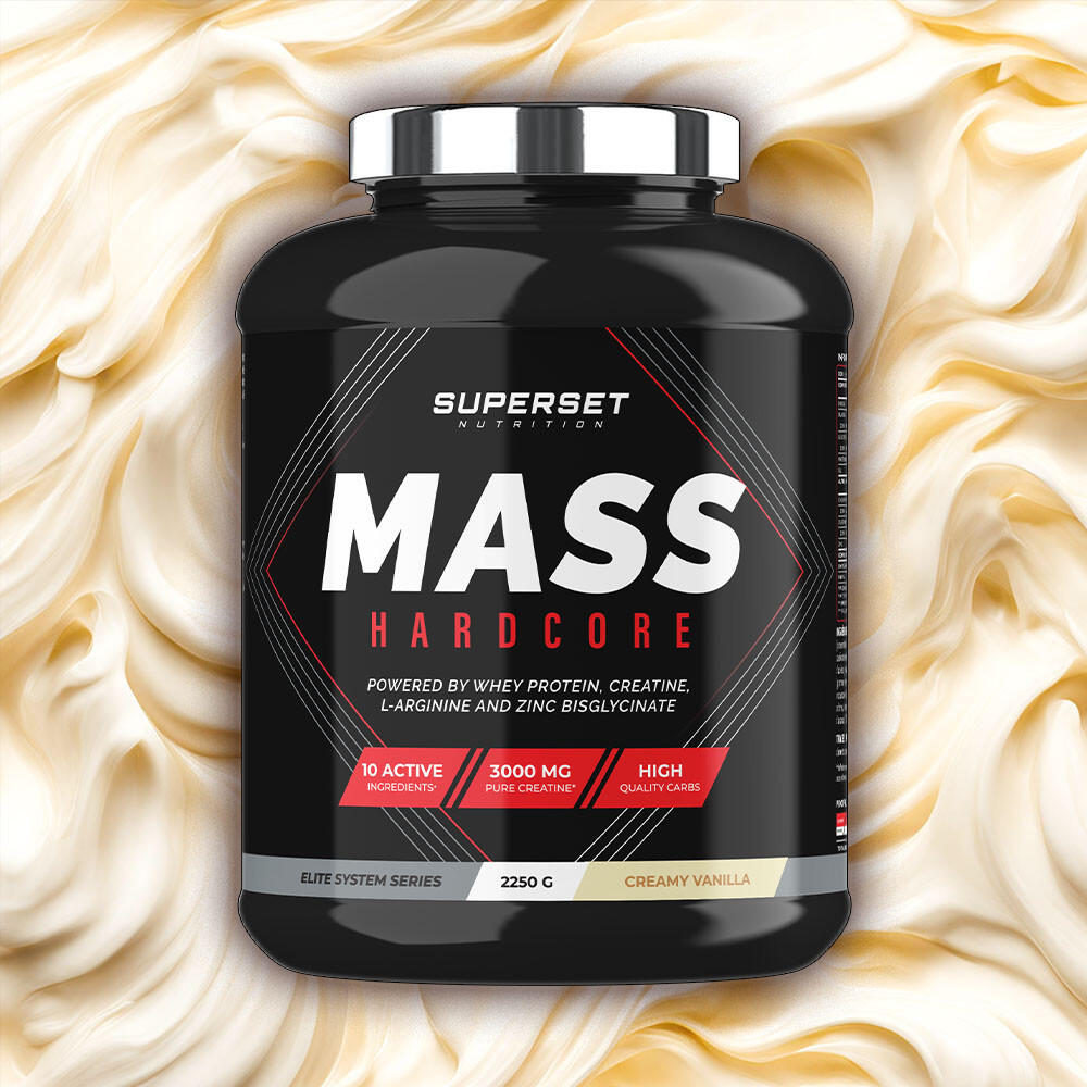 Mass Gainer - Mass Hardcore (2,25kg) - Vaniglia Cremosa 2/5
