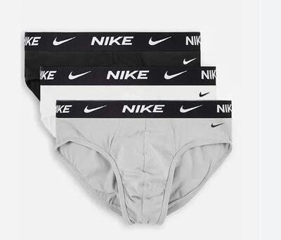 NIKE SLIP DA UOMO CON FASCIA COLORATA BLACK