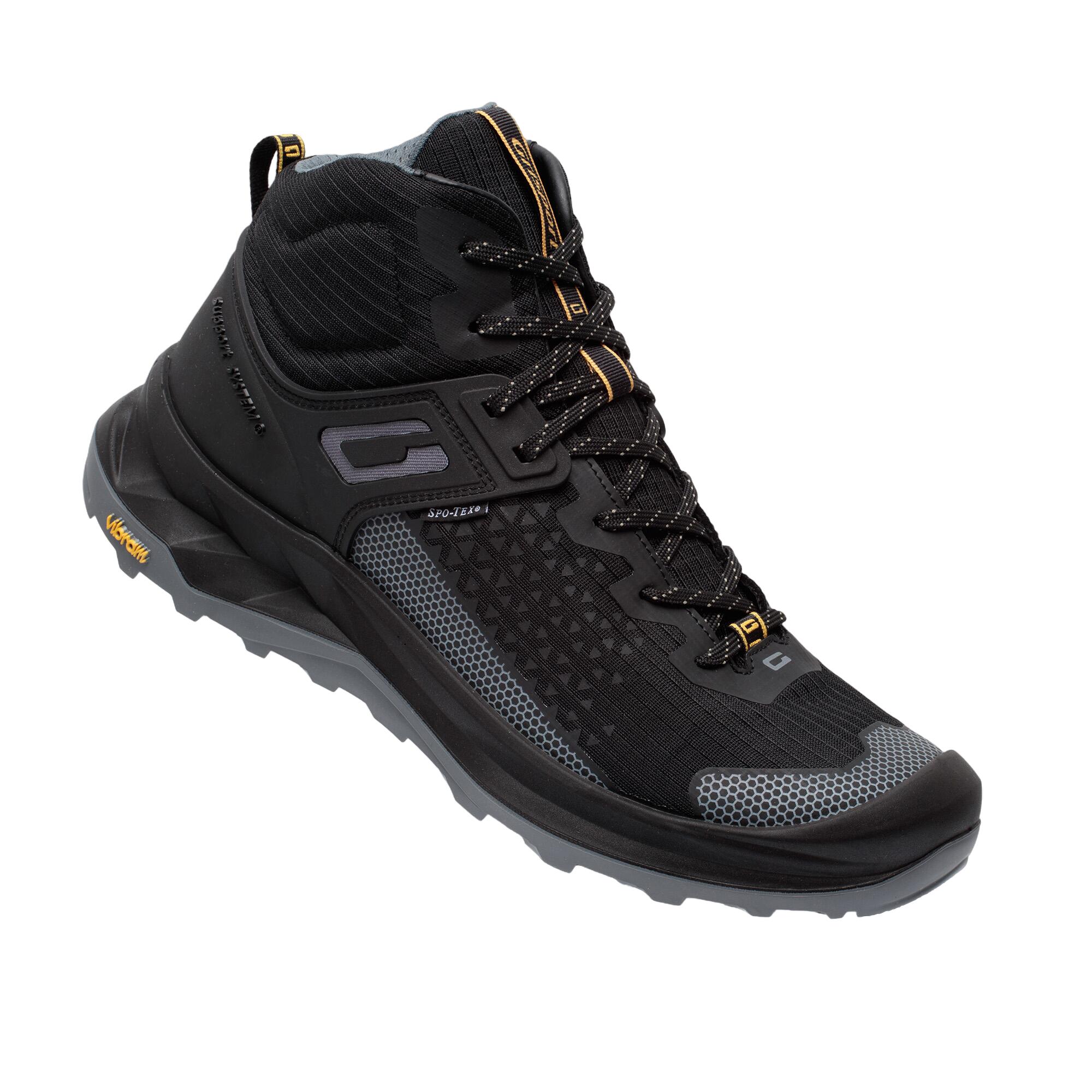 Explorer Mid Wandelschoen Dames leren lage wandelschoenen Black 1/5