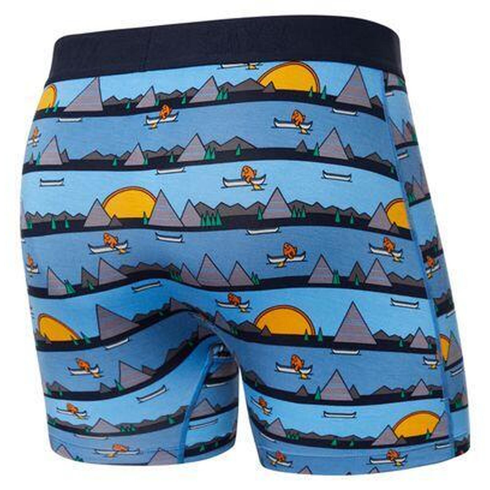 Bokserki termoaktywne męskie Saxx Ultra Super Soft Boxer Brief Fly