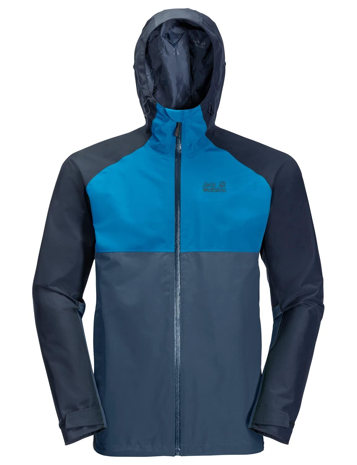 Giacca Jack Wolfskin Da Uomo Mount Isa M in Grigio Argento 3/4
