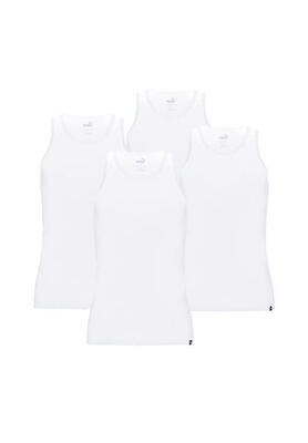 4 er Pack Puma Basic Tank Top Men Herren Unterhemd Rundhals