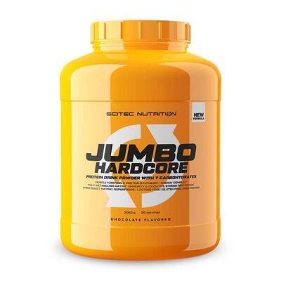 Jumbo hardcore - 3060g chocolade scitec nutrition