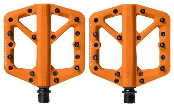 CRANKBROTHERS Coppia di Pedali Piatti Crankbrothers STAMP 1 Arancione