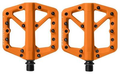 Paar crankbrothers stamp 1 orange flat pedals