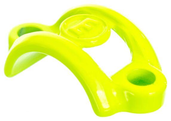 Morsetto in alluminio - giallo neon 2/2