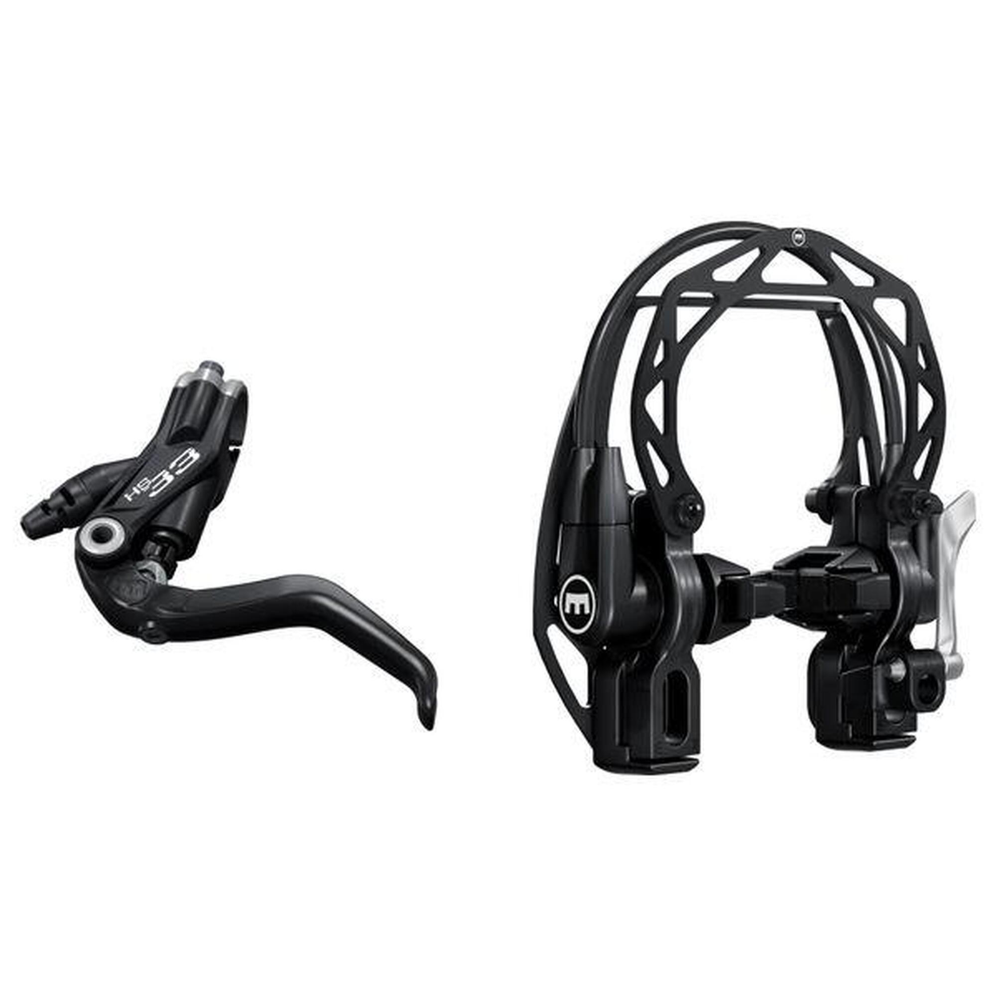 Frein à patins Hydraulique Magura HS33 R Levier 2 doigts Noir      10575€    MAGURA Frein à patins Hydraulique Magura HS33 R Levier 2 doigts NoirVendu exclusivement en ligne   