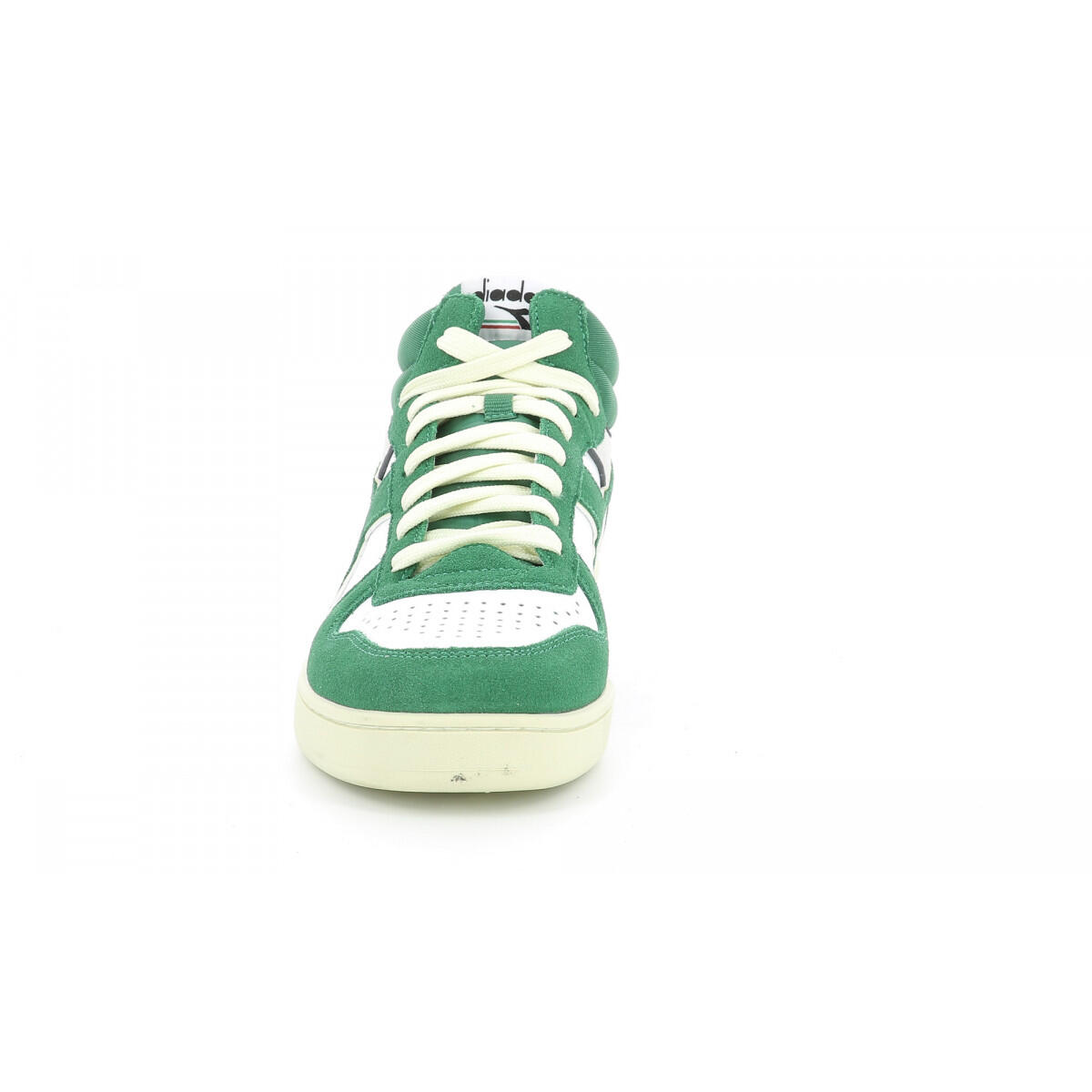 Diadora Magic Basket Demi Cut Suede Leather 501.178563 01 C1912 Amazon/White 5/5