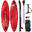 Stand Up Paddle Gonflable WATRFLAG Flow Rouge 10'2" Qualité Premium - ALLROUND
