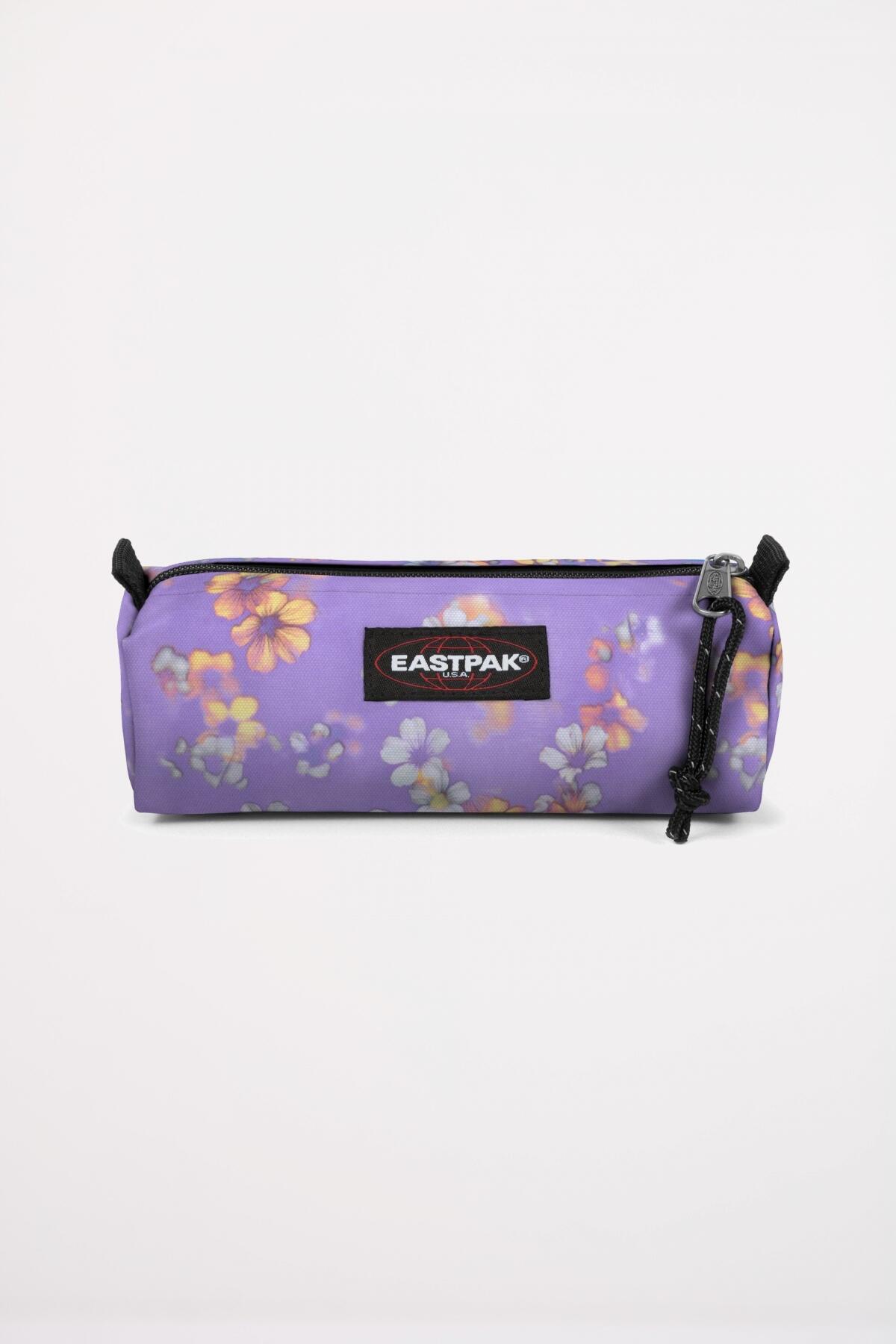 Estojo Escolar Eastpak Benchmark Single Flora Fade Lilac Ek0003727V21 4/5