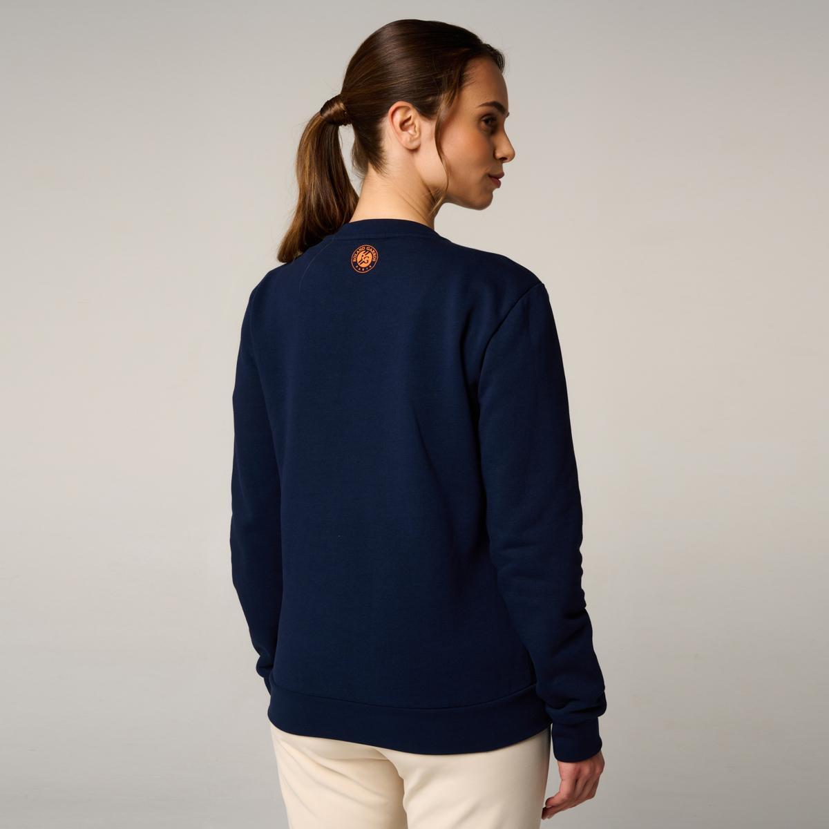 Sweat Logo femme Roland-Garros - Marine 4/5