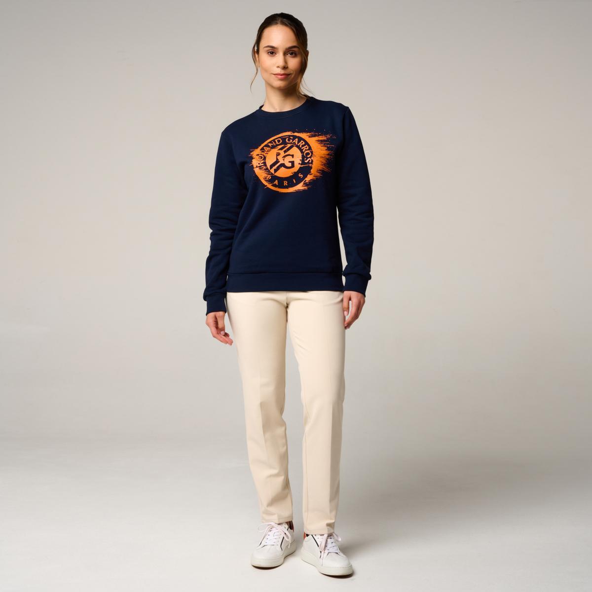 Sweat Logo femme Roland-Garros - Marine 3/5