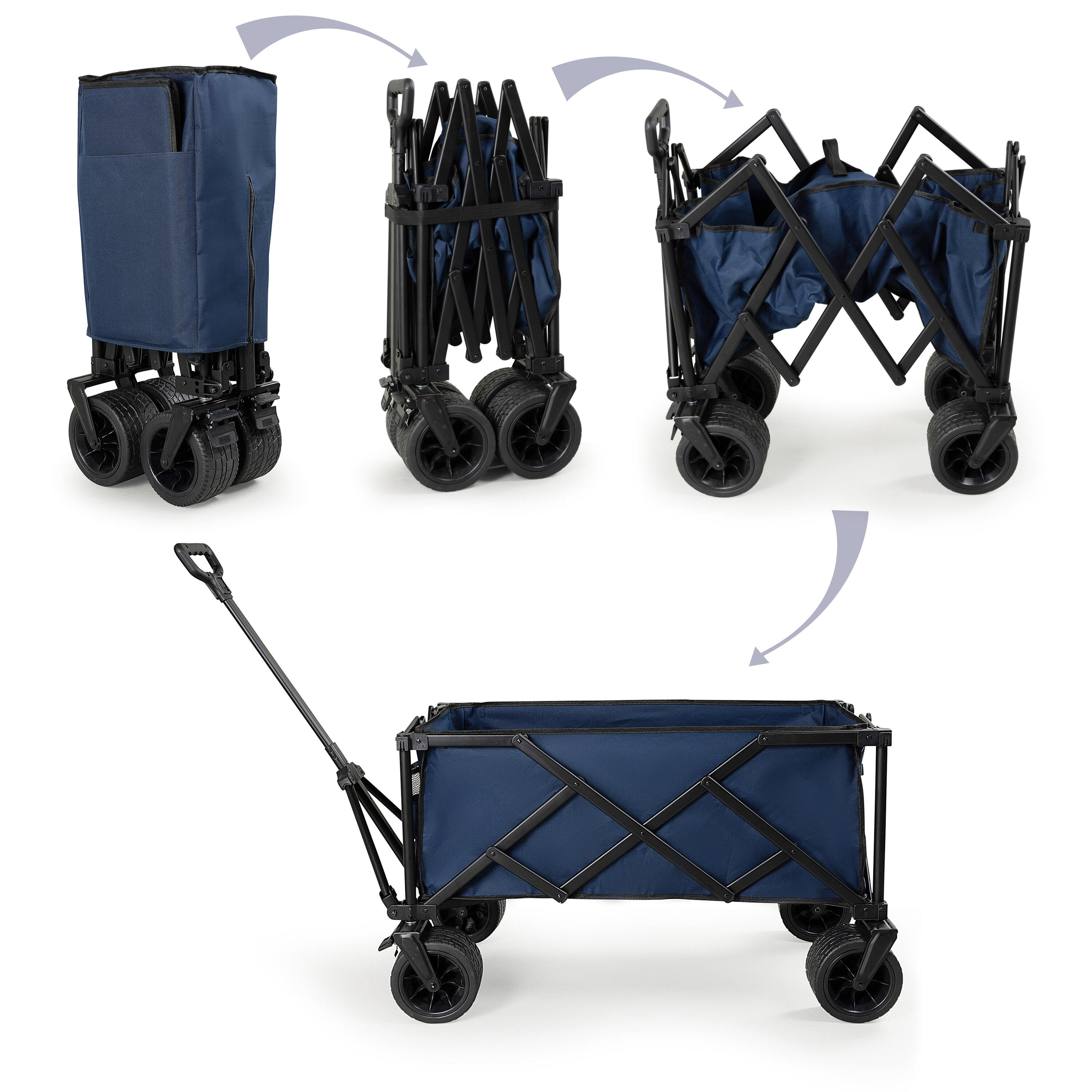 Travelnet Grande Chariot à bras Allroad 4/7