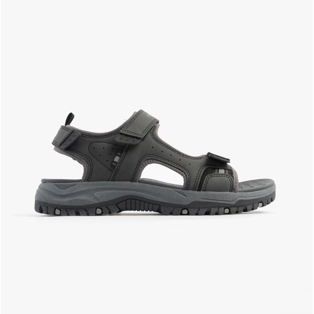 Mens Poolside Sandals Touch Fasten 205139/blk