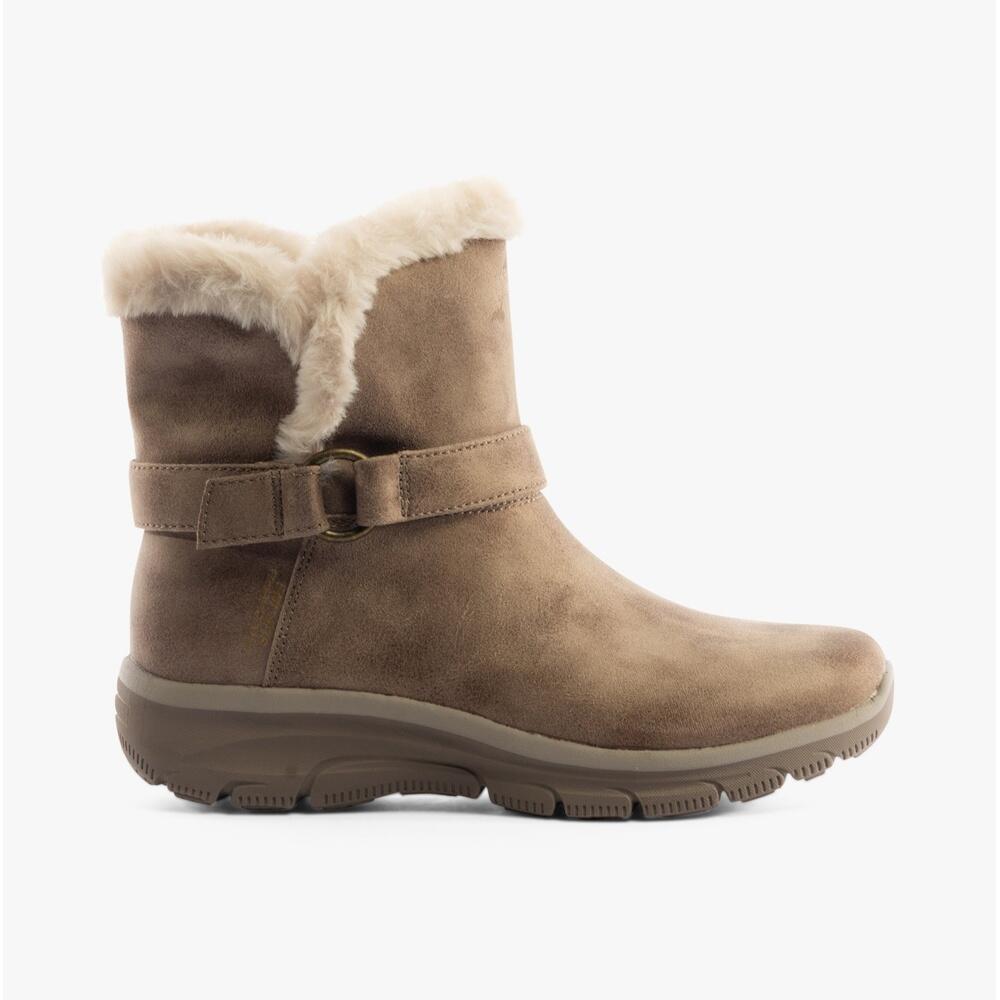 Skechers - Confortable Butin Femme Skechers Slip-ins Easy Going - Dreamers Move Gris - Bottes - Marron - Decathlon