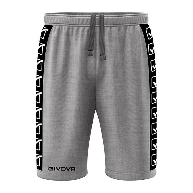 Pantaloni scurți sport Givova Terry Band Gri deschis