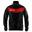 Jachetă de ploaie impermeabilă Givova Nero-Rosso 2XL pentru bărbați